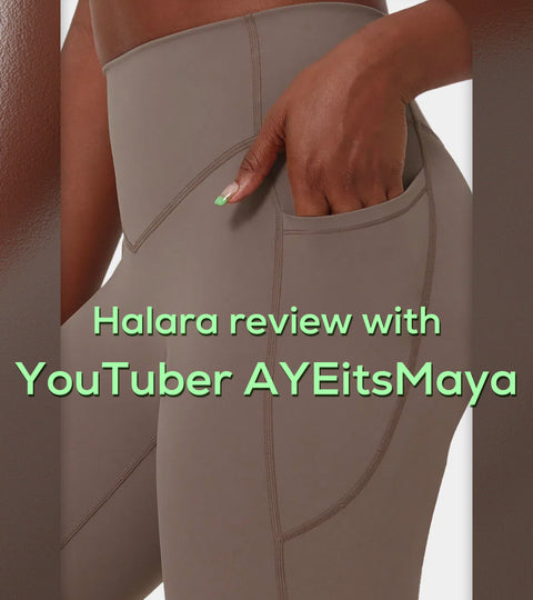 Halara Review with YouTuber AYEitsMaya