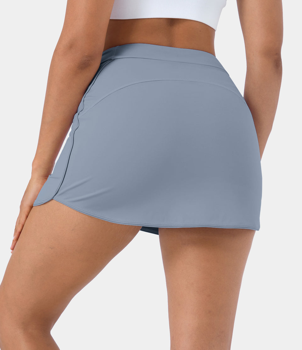 Everyday Side Pocket 2-in-1 Golf Skirt-Clarity
