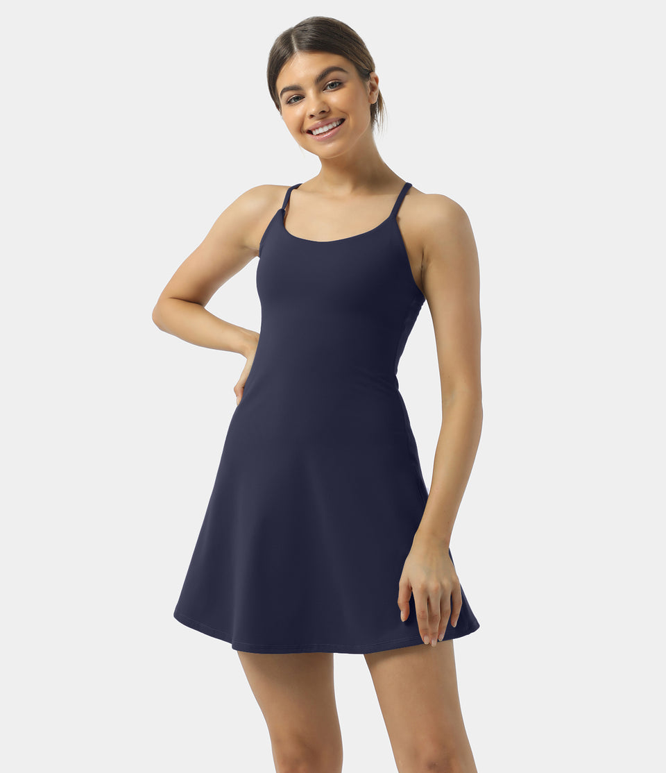 Softlyzero™ Plush Backless Active Dress