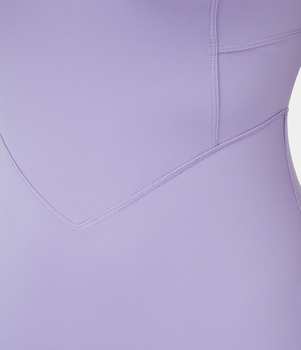 Softlyzero™ Plush Corset Backless Mini Flare Pickleball Active Dress-UPF50+