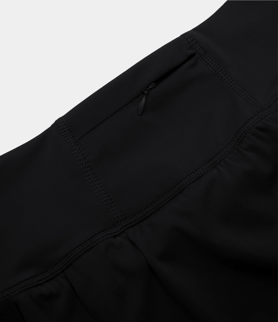 High Waisted 2-in-1 Back & Side Pocket Tennis Skirt