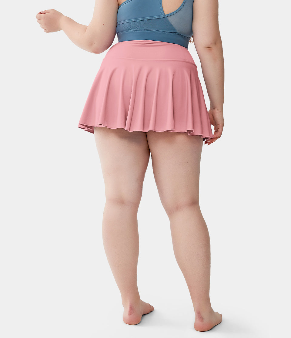 Everyday Softlyzero™ Airy 2-in-1 Tennis Cool Touch Plus Size Skirt-Marvelous-UPF50+