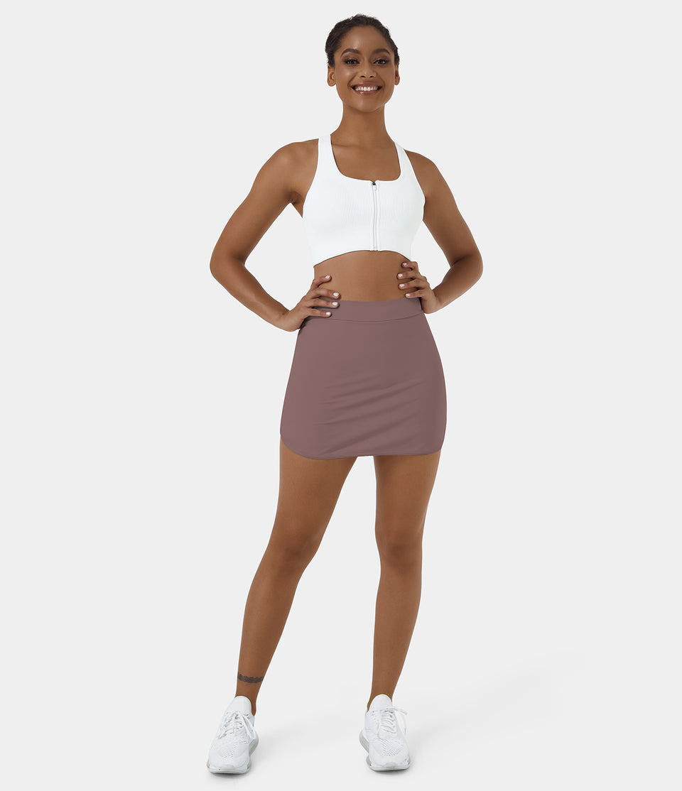 Everyday Side Pocket 2-in-1 Golf Skirt-Clarity